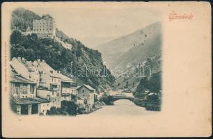 1910 Lóczy Lajos (geológus, 1849-1920) saját kézzel írt levelezőlapja Landeckből