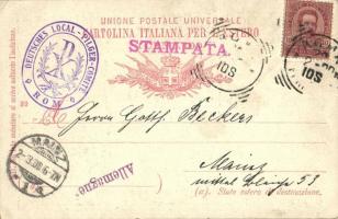 1899 Roma, St. Quodcumque Solueris Super Terram Erit Solutum Et In Coelis (Matth. XVI. 19.) (EK)