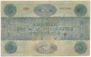 1919. 5K "MÁS TÖRVÉNYES..." előlapján gúnyrajz T:III,III- fo