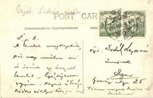 1924 Győr, Likócs méhes, méhészet méhkaptárral. photo  (EK)