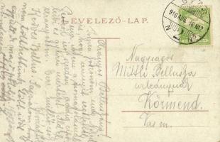 1916 Győr, Hunyadi utca, Frigyes főherceg laktanya, katonák (EK)