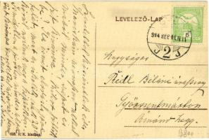 1914 Győr, Baross út, Schöpf István és Kocsis Jenő üzlete