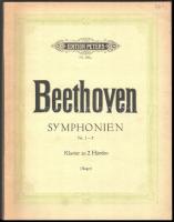 Beethoven Symphonien für Klavier zu 2 Händen bearbeitet, von Otto singer, Band I, 151p