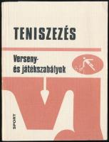 Teniszezés. Verseny és játékszabályok. Bp.,1978, Sport. Harmadik kiadás. Kiadói papírkötésben.