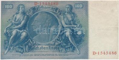 Német Harmadik Birodalom 1935. 100M T:III 
German Third Reich 1935. 100 Mark C:F