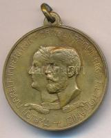 Románia 1906. "Bukaresti Általános Kiállítás" Br emlékérem szalag nélkül (30mm) T:2
Roman...