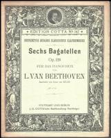 L. van Beethoven Sechs Bagatellen für das Pianoforte, 17p