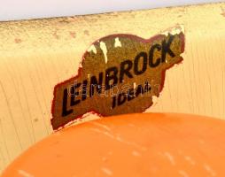 Leinbrock fali kávédaráló, kopott, rozsdás, h: 32 cm