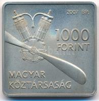 2007. 1000Ft Cu-Ni "Adorján János - Libelle" T:BU Adamo EM208