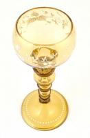 Festett kehely, hibátlan, jelzés nélkül, m: 20 cm