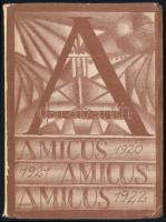 1922 Amicus 1920-1921-1922. Bp., Amicus. Gulácsy- és Kozma-illusztrációkkal, papírkötésben, jó állapotban