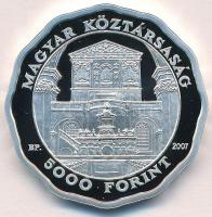 2007. 5000Ft Ag "Debreceni Református Nagytemplom" T:PP Adamo EM212