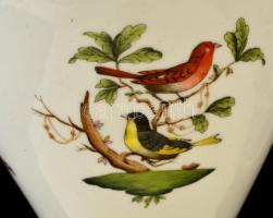 Herendi Rotschild mintás asztali lámpa, kézzel festett, jelzett,  minta nélküli burával, m: 56 cm