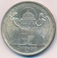 1939. 5P Ag "Horthy balra" T:1- Adamo P8.2