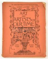 1888 New York, Art and Artists of Ourtime 1-4. füzet