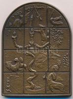 Kanada 1974. "Dan" kétoldalas Br plakett sorszám nélkül T:1-
Canada 1974. "Dan"...