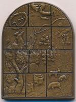 Kanada 1974. "Joseph" kétoldalas Br plakett sorszámmal T:1- kis ph.
Canada 1974. "Jo...