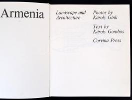 Gombos, Károly: Armenia. Landscape and architecture. Gink Károly fotóival. Forrdította: Rudolf Fisch...