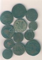 Ausztria/magyar verdejel 1762-1891. 5/10Kr (1x), 1Kr (9x) 4klf típus, 3Kr (1x), 4Kr (1x) T:3,3/4 Összesen 12db!
