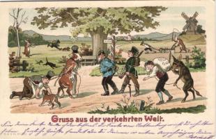 The moving world Litho