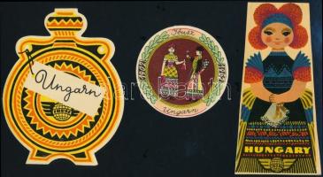 10 db IBUSZ bőröndcímke