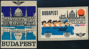 10 db IBUSZ bőröndcímke