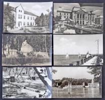 Kb. 260 db MODERN magyar városképes lap / Cca. 260 modern Hungarian town-view postcards