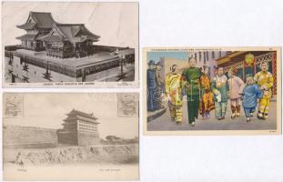 5 db RÉGI ázsiai képeslap / 5 pre-1945 Asian postcards