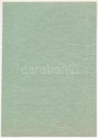 1940. 4db-os "Állami cukorjegy", "BILKY" felülbélyegzéssel T:I-