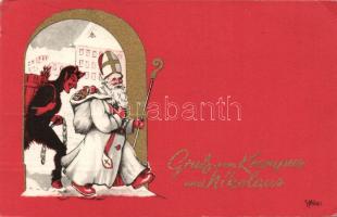 Santa Claus, Krampuss s: G. Milan (EK)