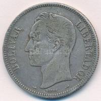 Venezuela 1905. 5B Ag T:3 ph., karc
Venezuela 1905. 5 Bolivares Ag C:F edge error, scratch
Krause ...