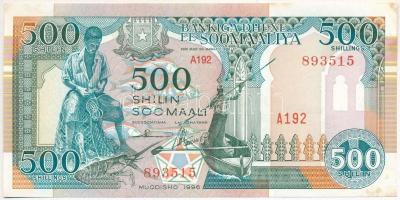 Szomália 1996. 500Sh T:I-  Somalia 1996. 50 Shilin C:AU  Krause 36