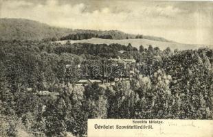 1906 Szováta, Szovátafürdő, Sovata; látkép. Kiadja Hönig Bernát / general view (EK)