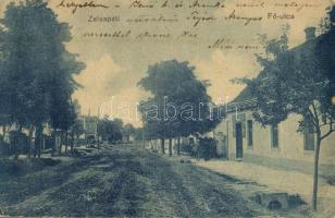 1923 Zalaapáti, Fő utca, üzlet. Kiadja a Hangya Szövetkezet (EB)