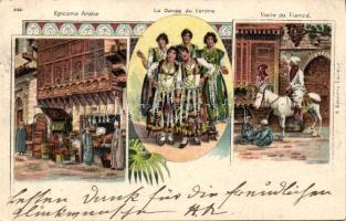 Arabian wedding Litho