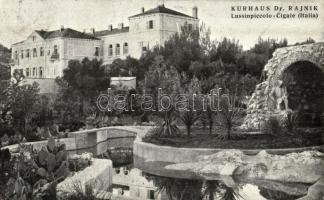 Mali Losinj, Lussinpiccolo-Cigale; Kurhaus Dr. Rajnik / spa sanatorium
