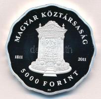 2011. 5000Ft Ag "Deák téri Evangélikus Templom" T:PP Adamo EM240