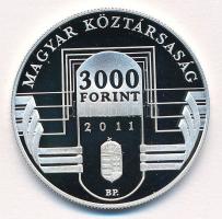 2011. 3000Ft Ag "Az Európai Unió Tanácsának magyar elnöksége" tanúsítvánnyal T:PP