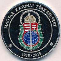 1987. Magyar Katonai Térképészet 1919-2019 fém emlékérme (42,5mm) T:1(PP) kis ph. karcolások