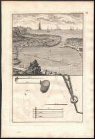 cca 1770-1780 3 db halászati témájú rézmetszet, kettő metszője (Pierre Nicolas Ransonette (1745-1810...