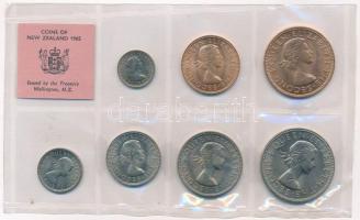 Új-Zéland 1965. 1/2p-1/2C (7xklf) forgalmi sor fóliatokban T:1
New Zealand 1965. 1/2 Penny - 1/2 Cr...