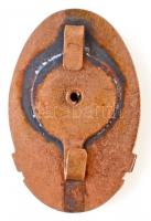 DN "Az egység élenjáró katonája" zománcozott jelvény  (48x31mm) T:1-