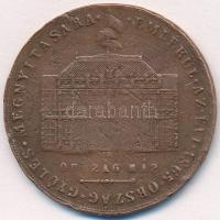1867. Emlékül az 1865. évi Országgyűlés megnyitására / Éljen a Haza - Es Lebe Das Vaterland Br emlékérem (38,5mm) T:3 több ph.