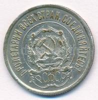 Szocialista Szövetségi Szovjet Köztársaság 1922. 20k Ag T:2 patina
Russian Socialist Federated Sovi...