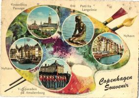 54 db MODERN nyugat-európai és amerikai városképes lap / 54 modern Western-European and American town-view postcards