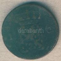 Hollandia 1870. 1c T:3-/4+