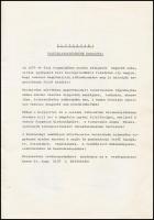 cca 1974 A MÁV Budapesti Igazgatóság november havi munkavédelmi és balesetelhárítási értesítője, 14 ...