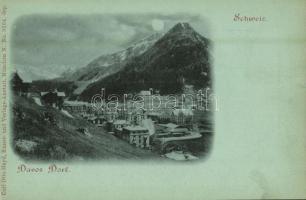 Davos, Davos Dorf / resort village, Alps. Carl Otto Hayd Kunst- und Verlags-Anstalt No. 9304.