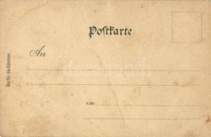 Sierndorf, Bahnhof, Schloss, Wiedermann's Handlung, Platz, Giesswein's Gasthaus / railway ...