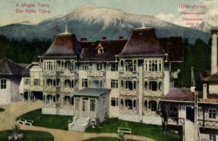 1914 Újtátrafüred, Neu-Schmecks, Novy Smokovec (Magas-Tátra, Vysoké Tatry); Dépendance szálló / hotel (fl)